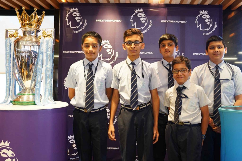 The English Premiere League World Cup unfurled at G.D.Somani Memorial School